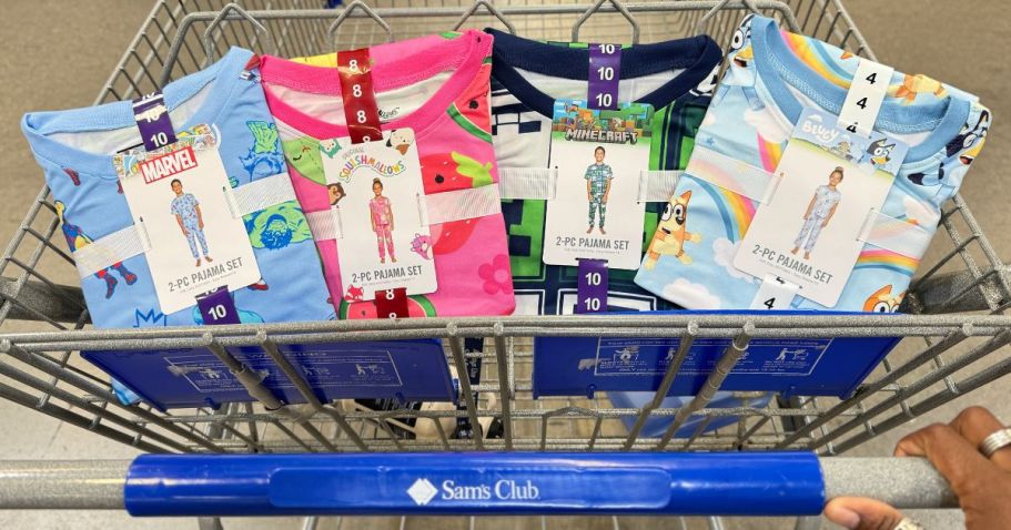 Sam’s Club Kids 2-Piece Character Pajama Sets Only $10.98
