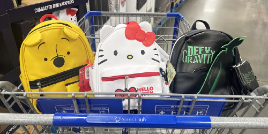 Character Mini Backpacks Only $19.98 at Sam’s Club (Hello Kitty, Barbie, Wicked, & More!)