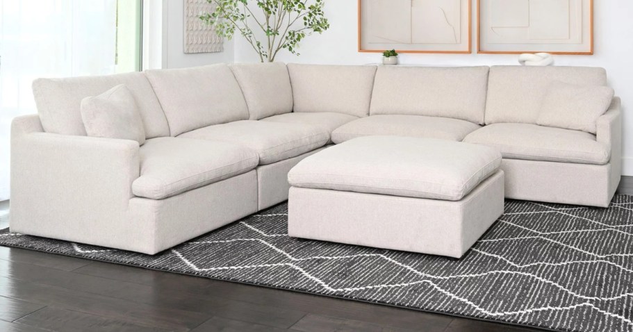 Sam’s Club Home Sale – $500 Off Large Sectional w/ Stain-Resistant Fabric!