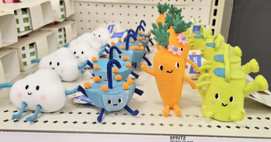 New Target Easter Decor: $5 Felt Duos, $6 Bunny Figurines, & More