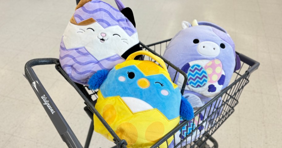 Squishmallow Easter Baskets at Walgreens