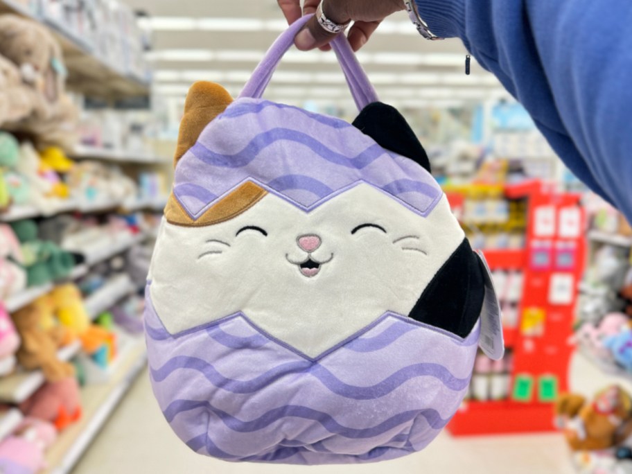 Squishmallows Cam the Cat Easter Treat Pail