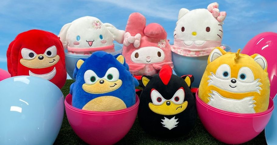 *NEW* Five Below Sonic the Hedgehog & Hello Kitty Squishmallows Only $5.95
