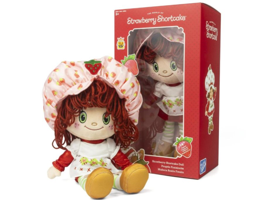 A Strawberry Shortcake Rag Doll with box