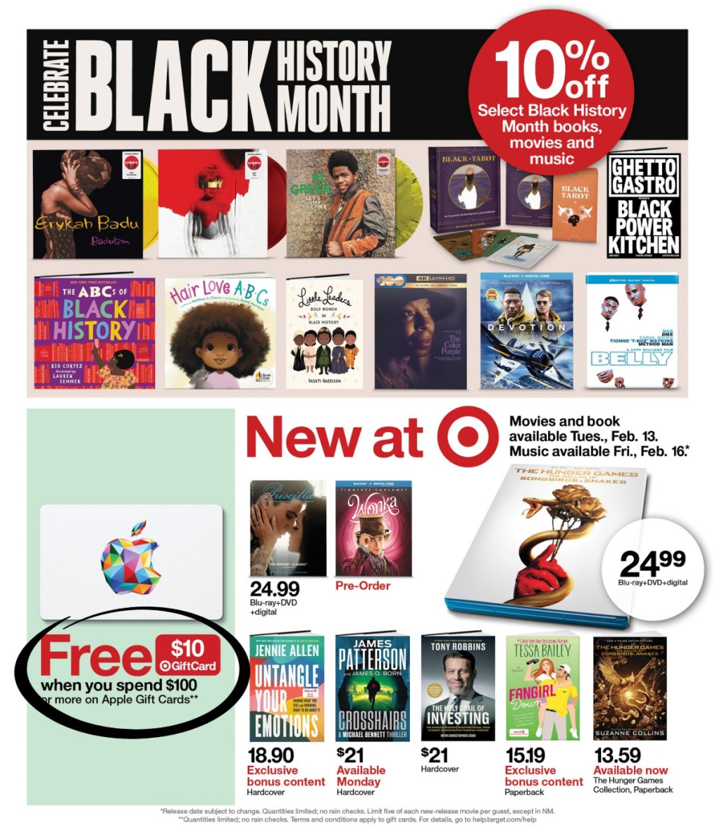 page from Target Ad