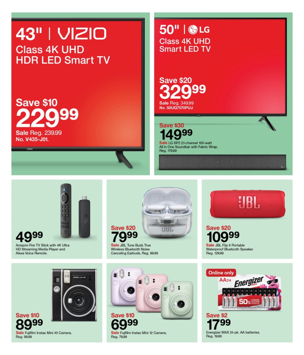 page from Target Ad