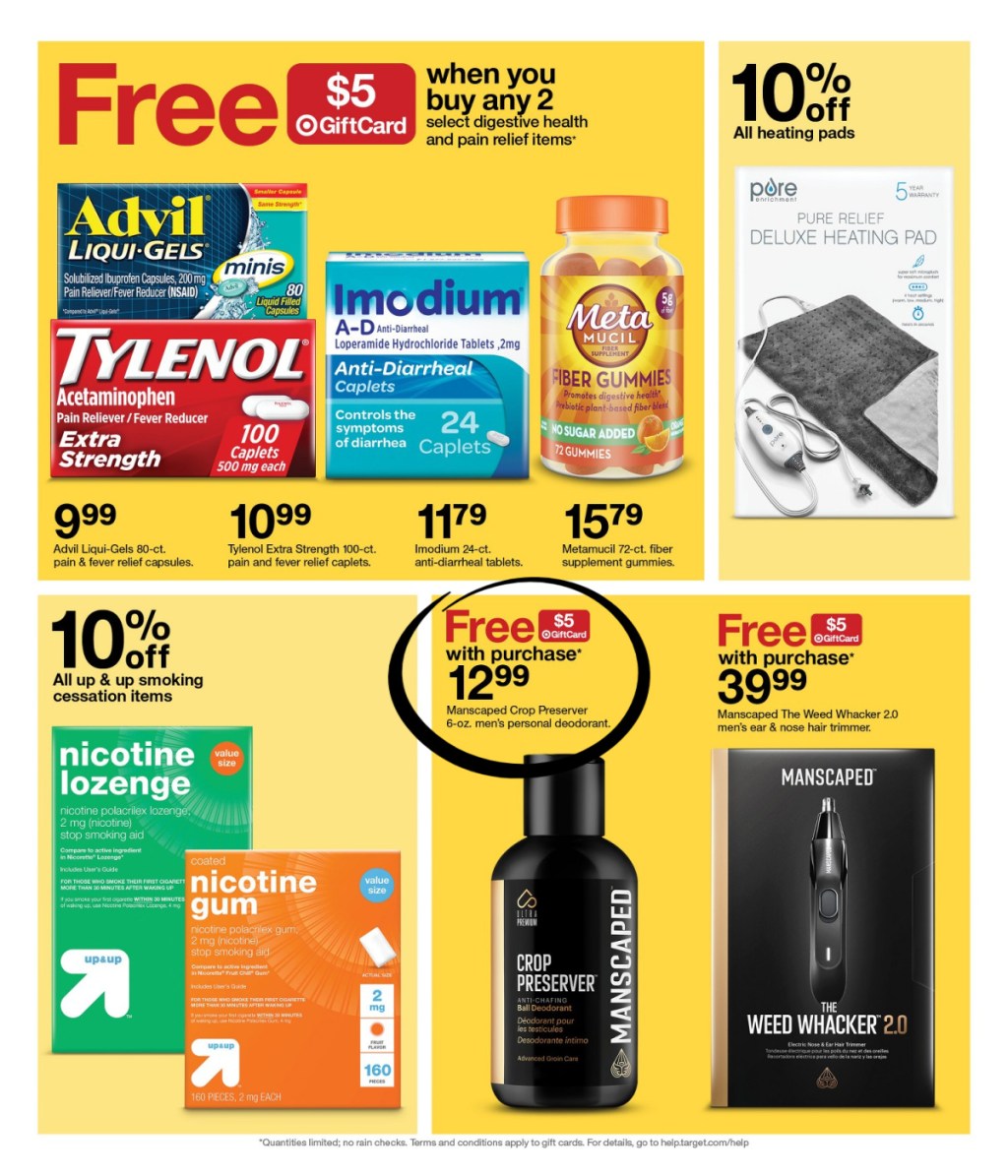 page from Target Ad