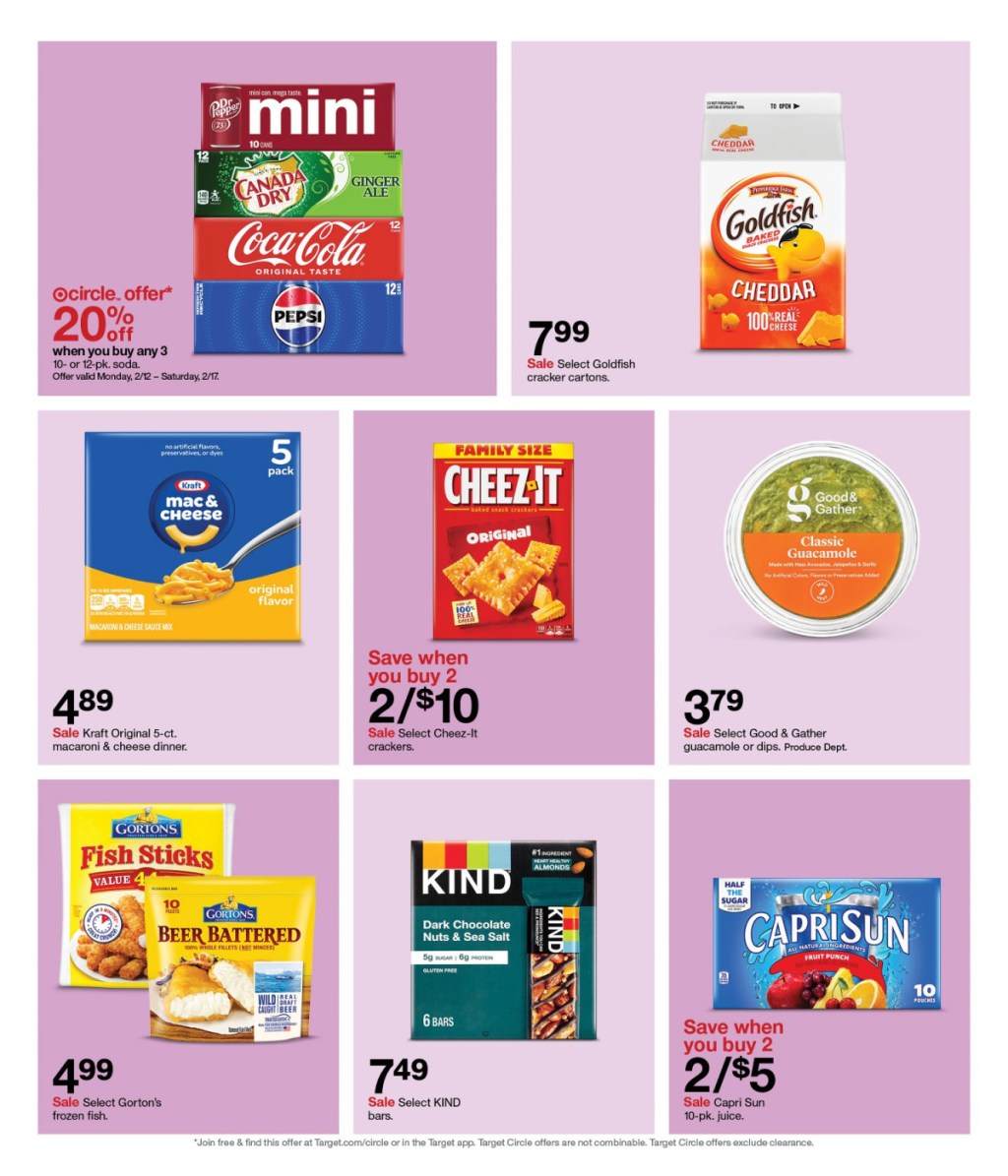 page from Target Ad