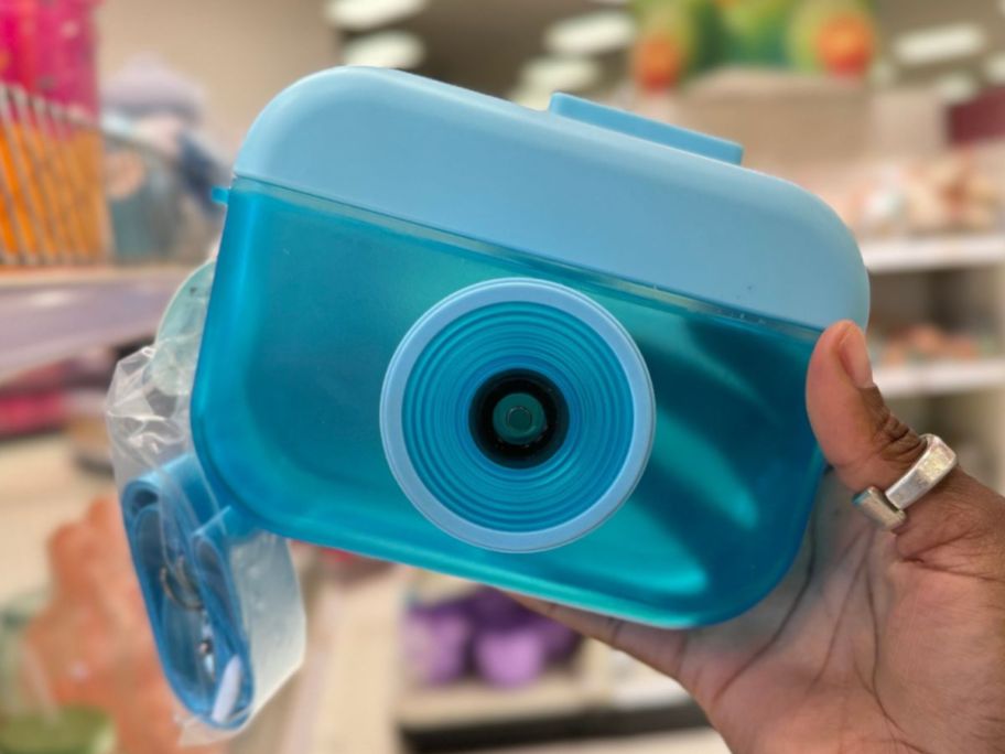 A camera shaped Sipper cup from the Bullseye Playground at Target