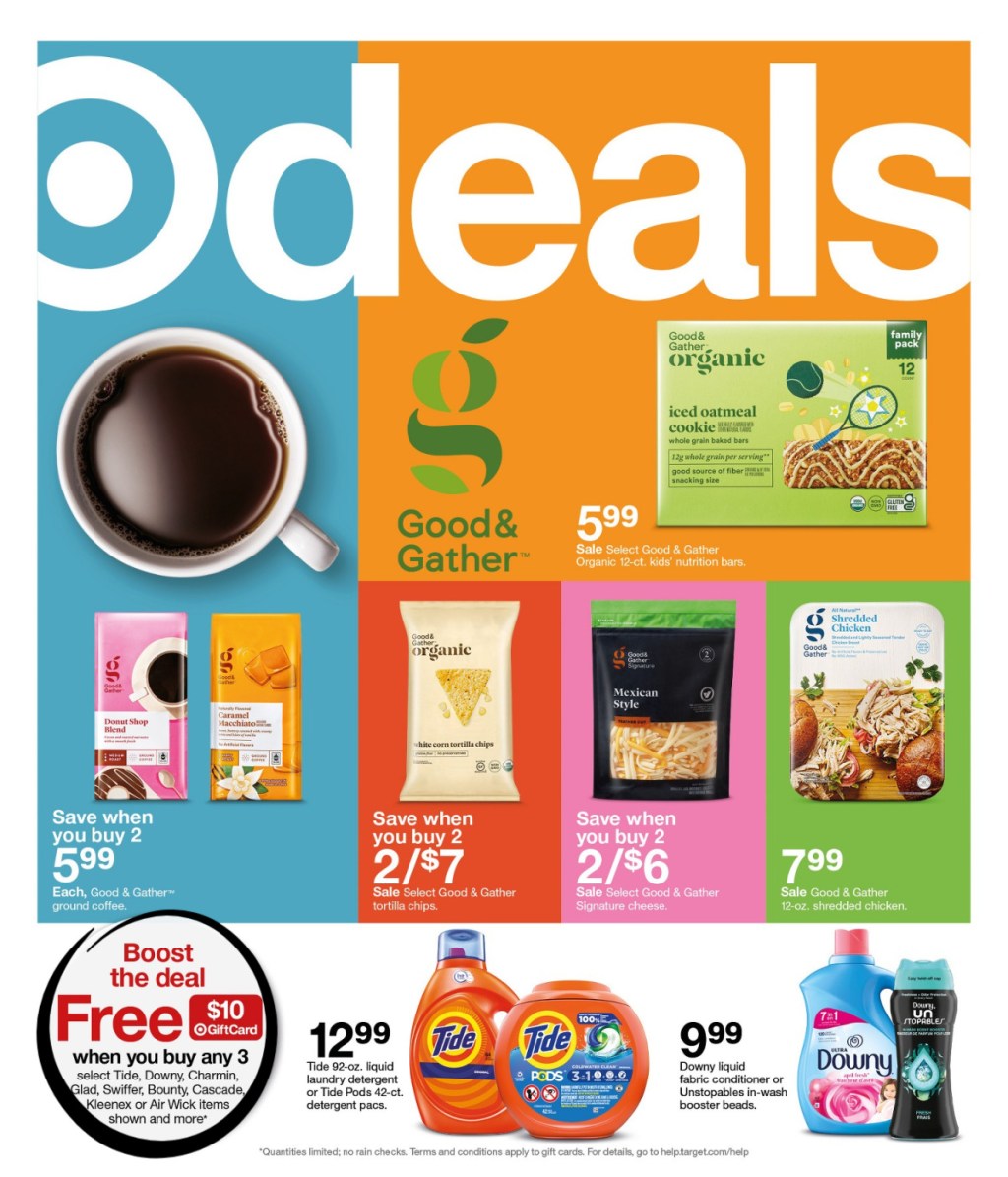 page from Target Ad