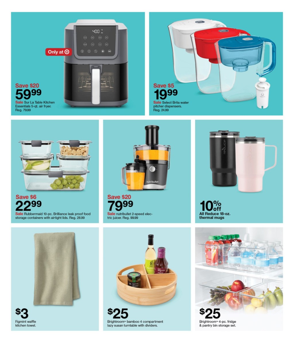 page from Target ad