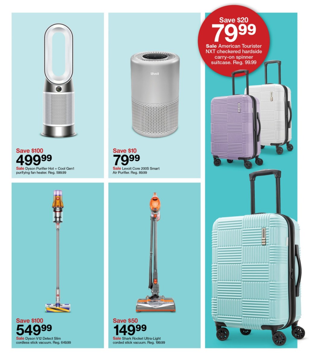 page from Target ad