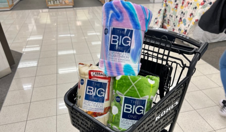 the big one throw blankets in spring designs in kohl's cart