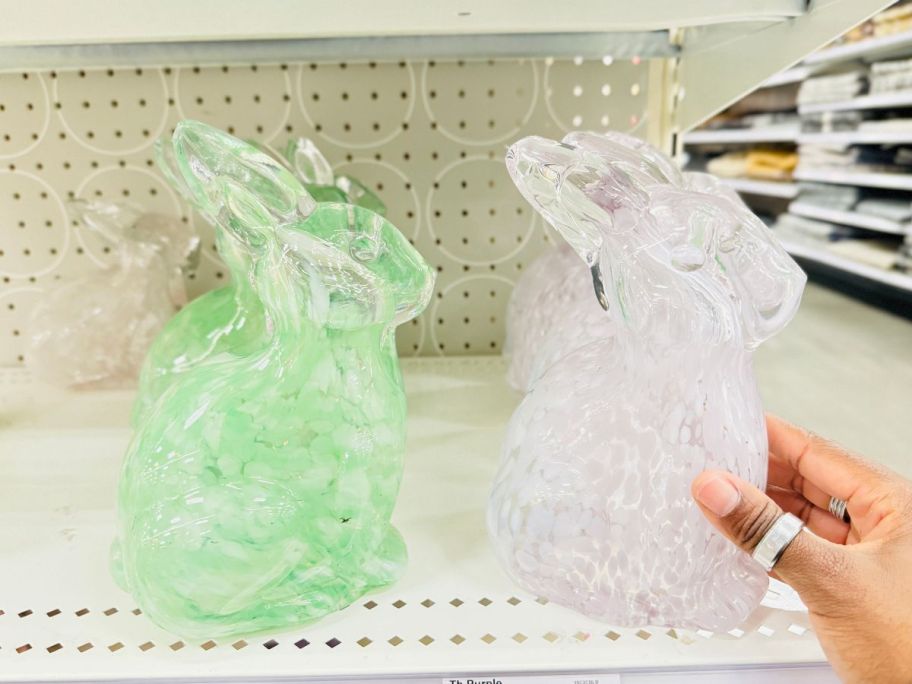 Threshold Confetti Glass Easter Bunny in store