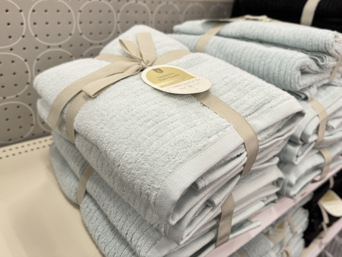 Up to 50% Off Target Towels | Quick Dry 2-Pack Only $7 | Hip2Save