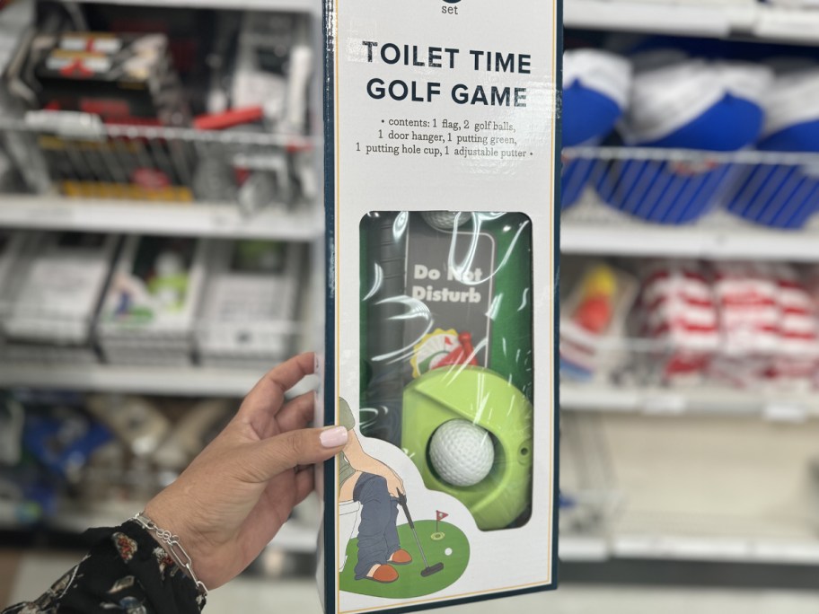 Toilet Time Golf Game