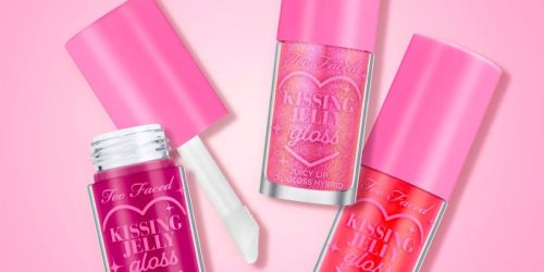 Too Faced Kissing Jelly Lip Gloss 3-Pack from $24 Shipped ($66 Value)