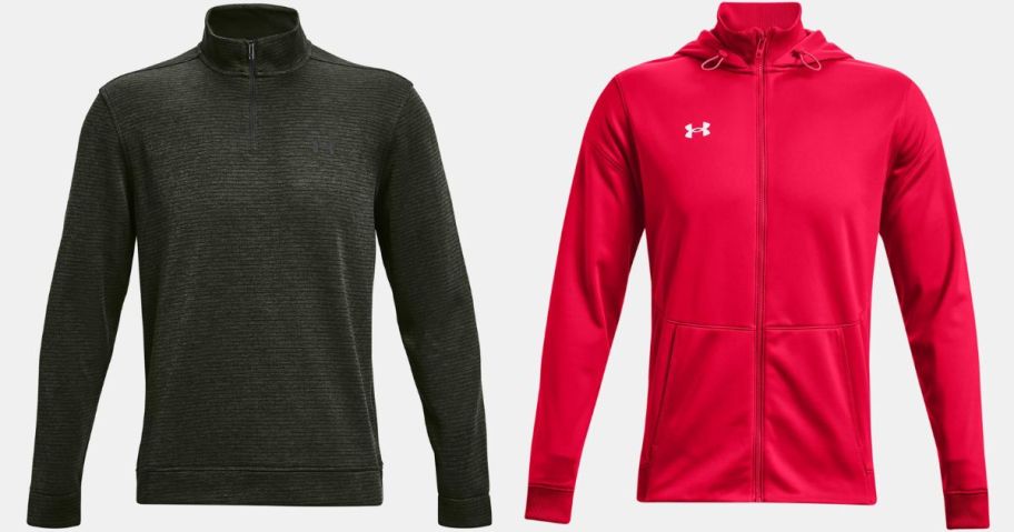 Stock images of Under Armour Men's Sweaterfleece and jacket