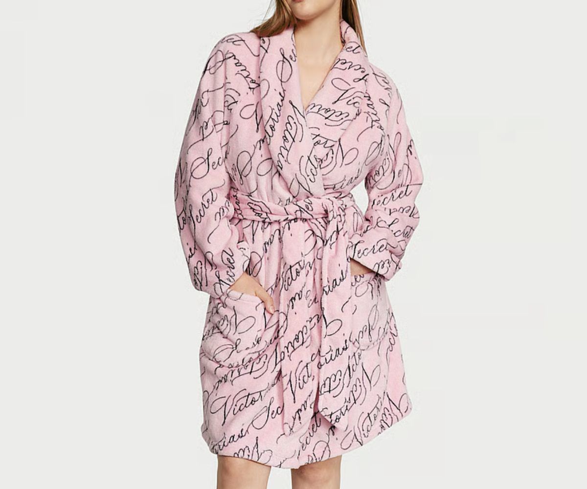 Victoria's Secret Short Cozy Robe Only $35 (Reg. $60) | Available in 8 ...