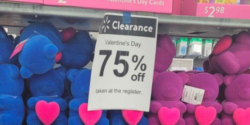 75% Off Walmart Valentine’s Day Clearance – It Won’t Last Long!