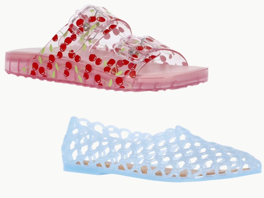 stock images of madden nyc and no boundaries jelly sandals and flats
