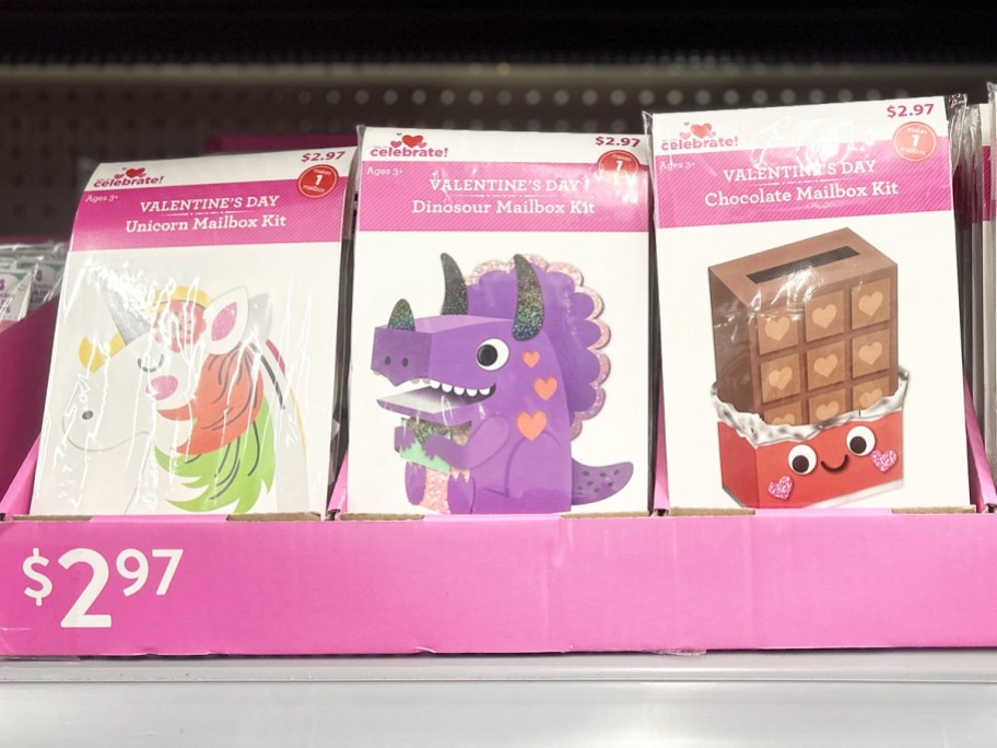 Way to Celebrate! Classroom Mailbox Kits on store shelf