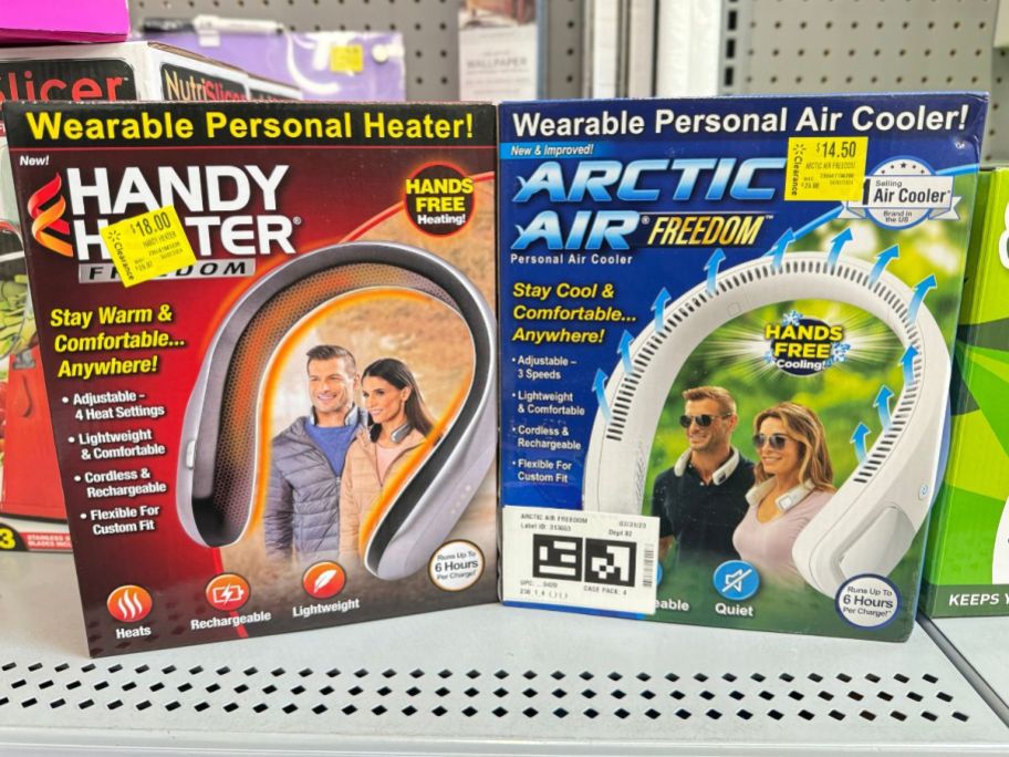 Wearable Personal Heater and Personal Air Cooler