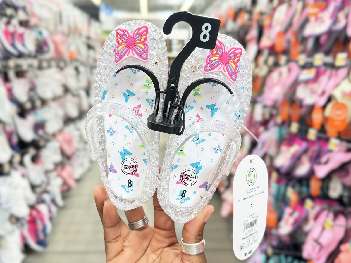 Lovskoo Little Girls Jelly Sandal for 7-8 Years Old Hollow Out Non-slip  Cute Fruit Soft Sole Beach Roman Sandals Green - Walmart.com