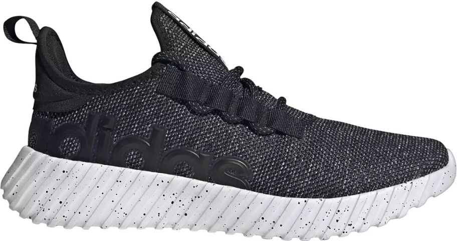 a black and white mens running shoe