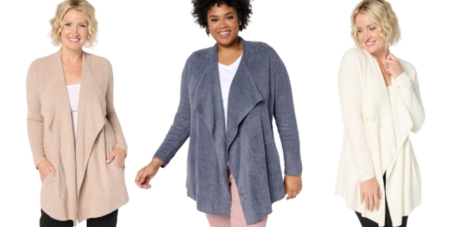 Barefoot Dreams Cardigan Just $59.98 Shipped (Reg. $125) | Includes Plus Sizes