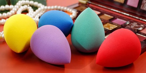 Makeup Sponge 5-Pack Only $2.69 Shipped on Amazon (Over 75,000 5-Star Ratings!)