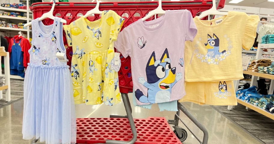 NEW Bluey Toddler Clothing at Target