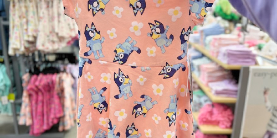 Girls Character Dresses from $5.60 at Walmart (Bluey, Barbie, Disney & More)