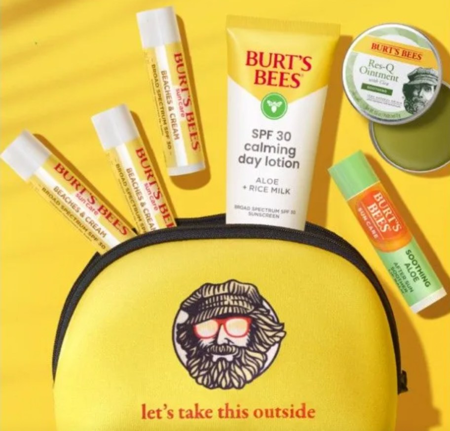 New Burt’s Bees Promo Code Get a Stainless Steel Bottle AND 8 Lip
