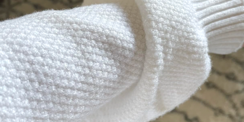 Women’s Waffle Knit Sweater Only $17 Shipped on Amazon (Reg. $50)
