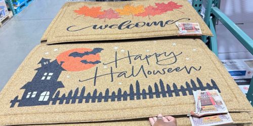 Fall and Halloween Doormats Only $9.99 at Costco