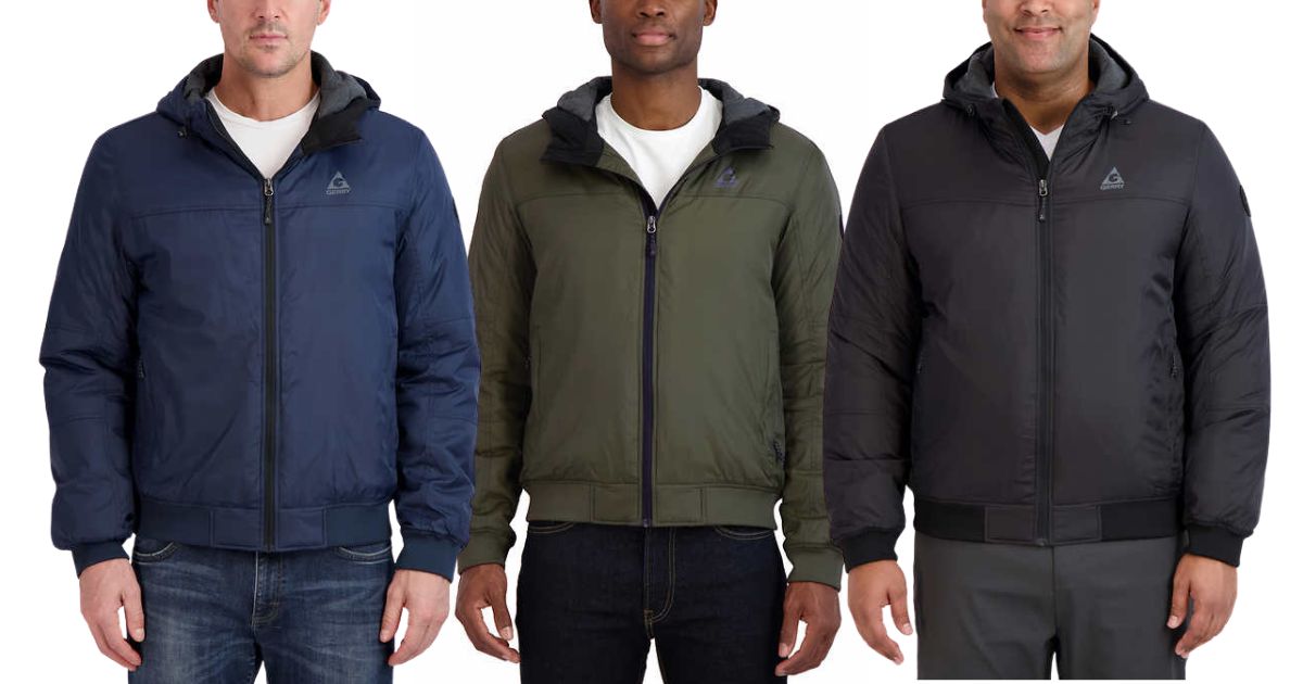Men’s Hooded Bomber Jacket Only $19.99 on Costco.com (Reg. $35)