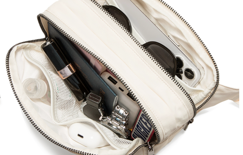 Trendy Double Zipper Belt Bags Only $5.99 on Amazon – Tons of Storage!