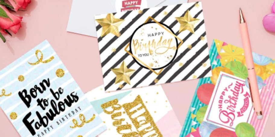 Birthday Cards 20-Pack Only $6.85 on Amazon | Always Have the Perfect Card on Hand!