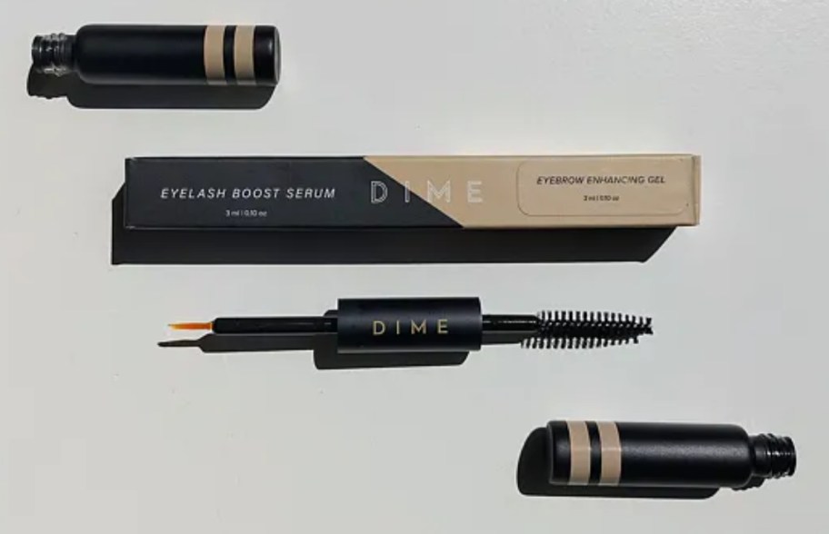 dime boost duo lash and brow serum