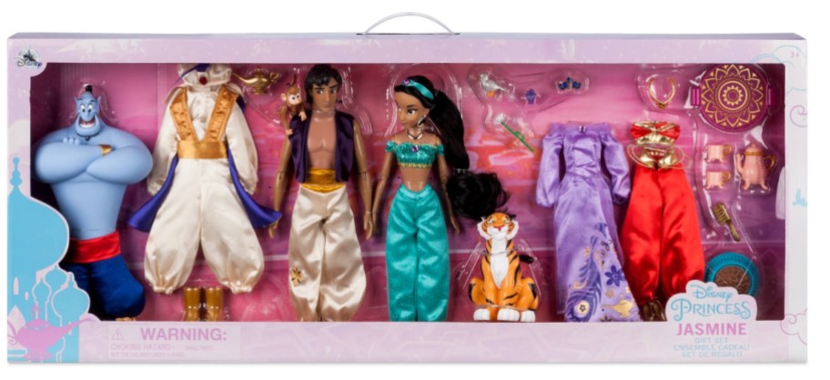 aladdin doll characters in box
