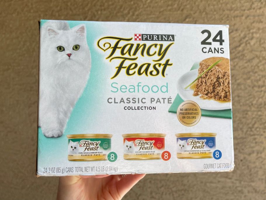 Purina Fancy Feast Seafood 24-Count Variety Pack Just $14 Shipped on ...