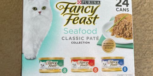 Purina Fancy Feast Seafood 24-Count Variety Pack Just $14 Shipped on Amazon (Reg. $21)