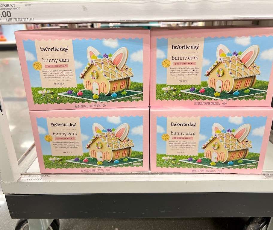 New Easter Treats at Target | Grab a Bunny Ears Cookie House Kit for ...
