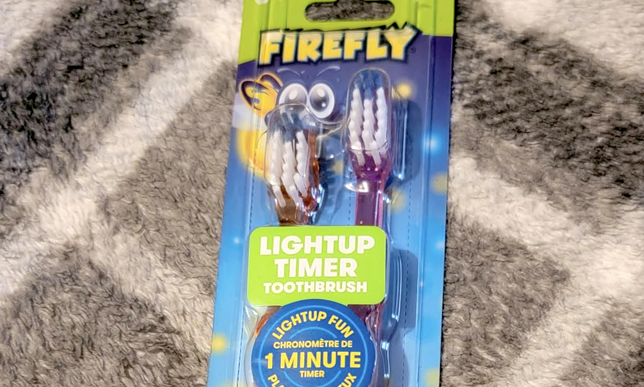 firefly light up toothbrush 2 pack 