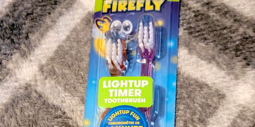 Firefly Light-Up Timer Toothbrush 2-Pack Just $2.82 on Amazon (Regularly $6)