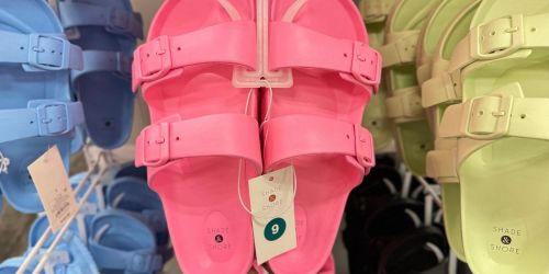 Target Women’s Sandals Birkenstock Alternatives ONLY $8 + More Designer Inspired Deals
