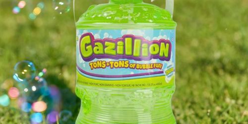 Gazillion Bubbles Solution 4-Liter Bottle Just $5.86 on Walmart.com (Regularly $20)
