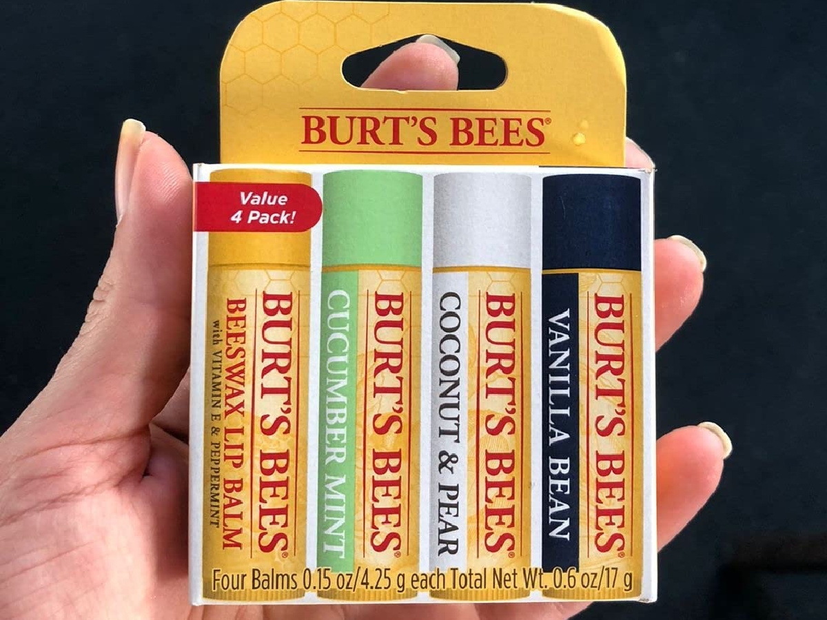 Burt’s Bees Lip Balm 4-Pack Just $5.70 Shipped on Amazon (Regularly $12)