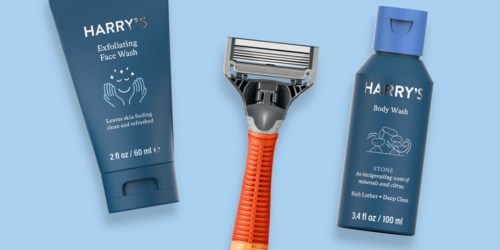 Get $6 Off Harry’s Shaving Kit + Free Shipping for New Customers | Includes Razor, Refills, Body & Face Wash